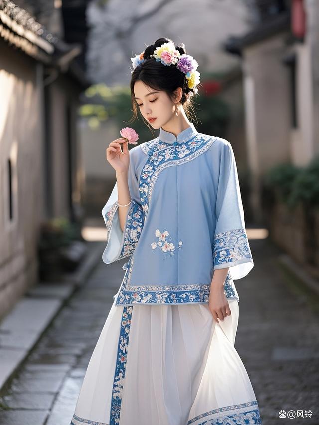 古典服飾,現代演繹,她用姿態(tài)詮釋了東方美學